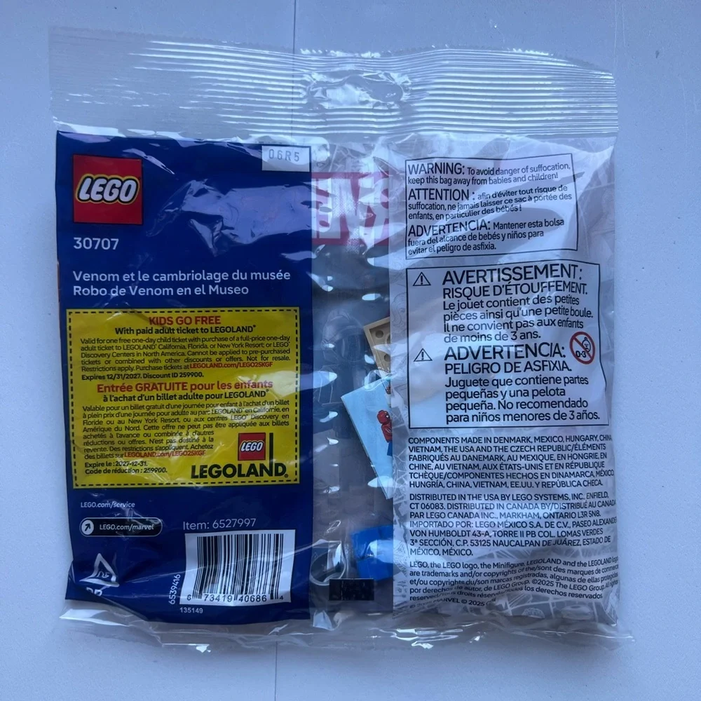 LEGO Marvel Venom's Museum Robbery 30707